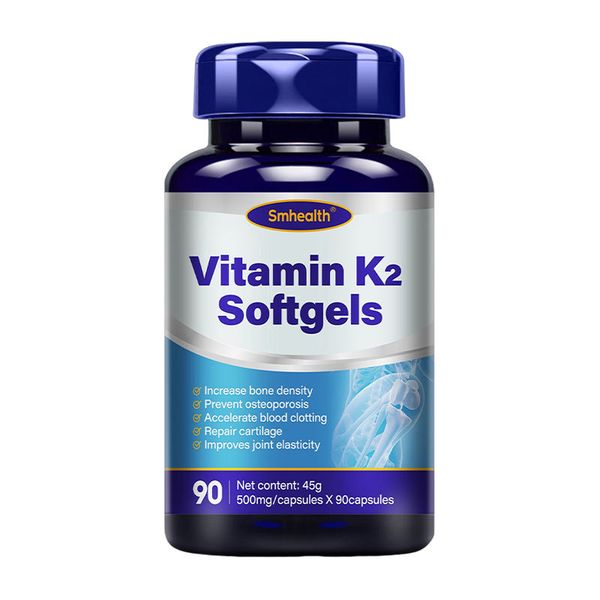OEM Healthcare Supplements Private Labels Vitamin K2 Softgel Vitamin K2 Capsule