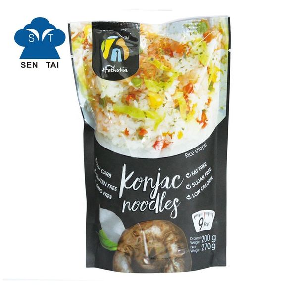 Gluten Free Keto Food Pure Konjac Root Instant Rice Shirataki Rice Organic with Low Calorie